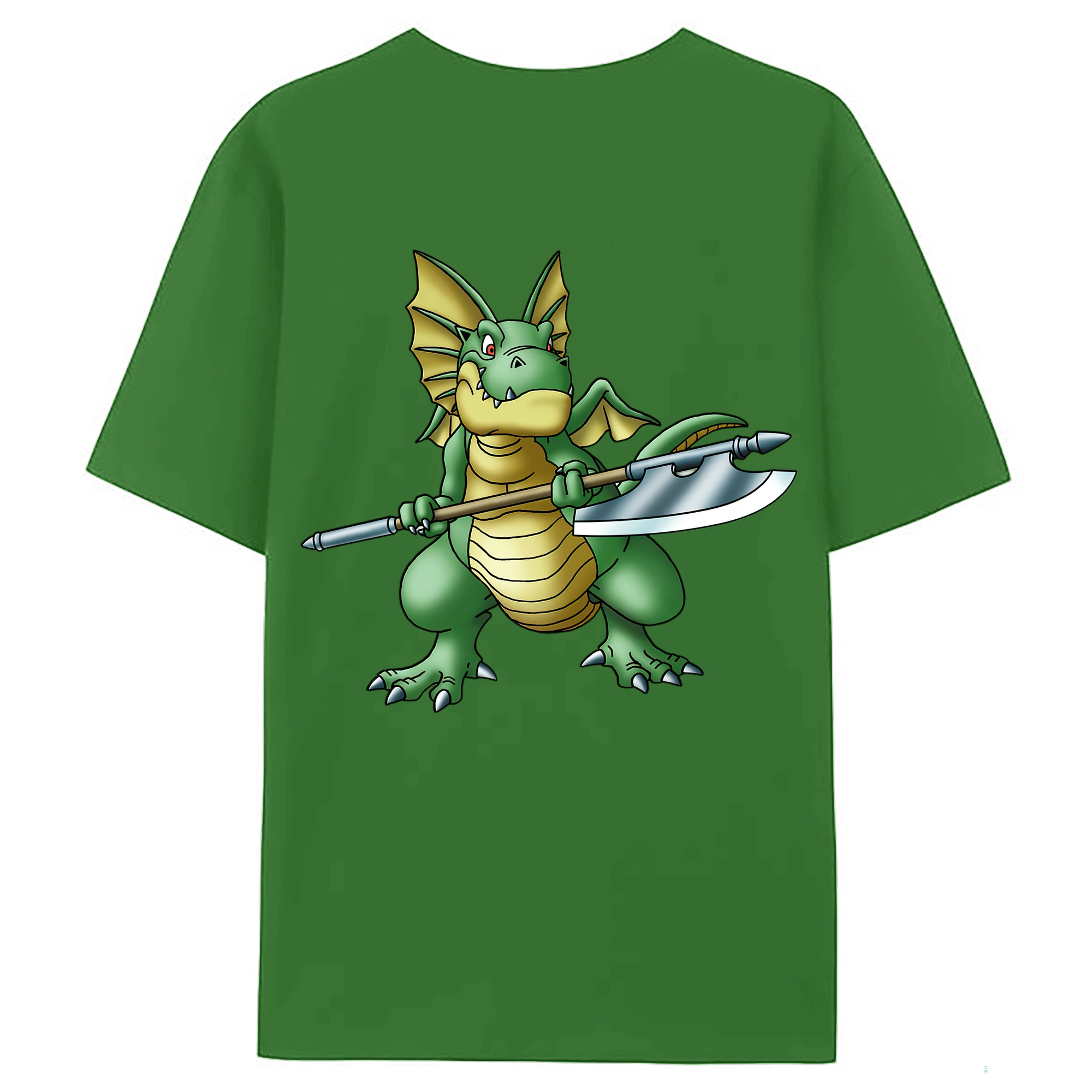 （画像用） ドラゴンクエスト Doragon Kuesuto Dragon Quest レディース半袖Tシャツ(バックプリント)